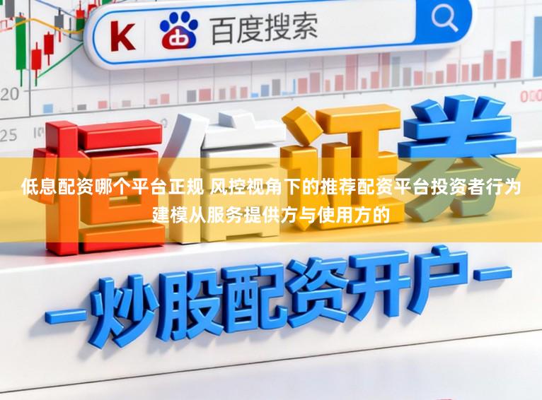 低息配资哪个平台正规 风控视角下的推荐配资平台投资者行为建模从服务提供方与使用方的