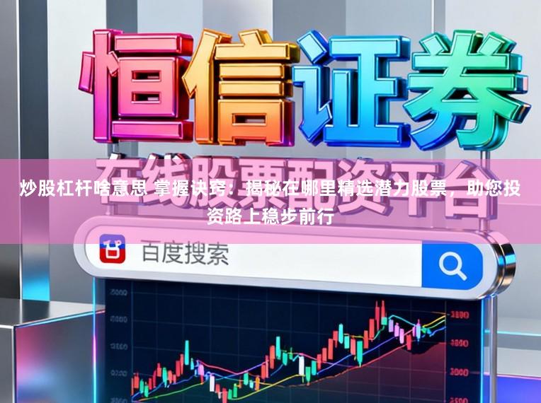 炒股杠杆啥意思 掌握诀窍：揭秘在哪里精选潜力股票，助您投资路上稳步前行