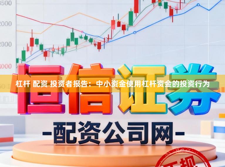 杠杆 配资 投资者报告：中小资金使用杠杆资金的投资行为